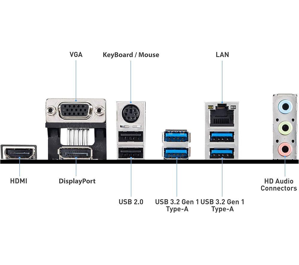 MSI PRIME A520M Pro AM4 Motherboard image number 3 of 4