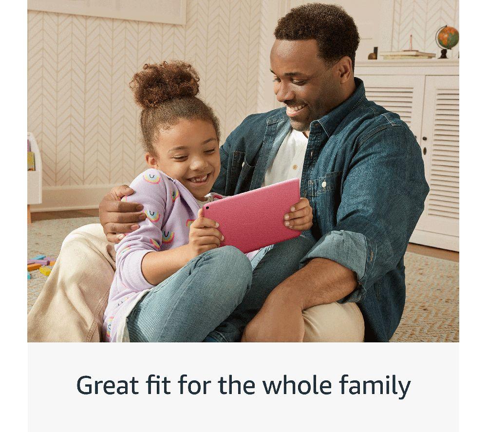 AMAZON Fire HD 8 Tablet (2024) - 32 GB, Hibiscus image number 7 of 8