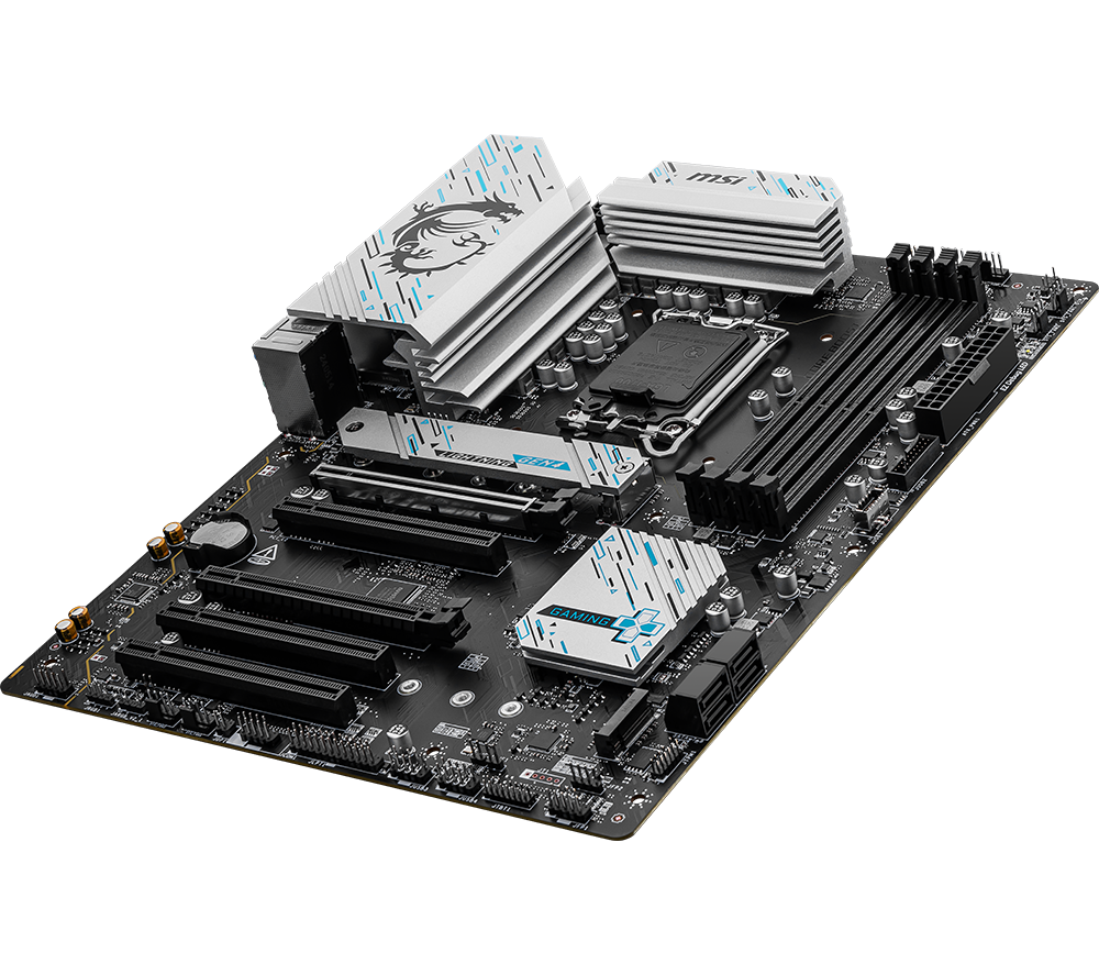 MSI B760 GAMING PLUS WIFI DDR4 LGA1700 Motherboard image number 2 of 6