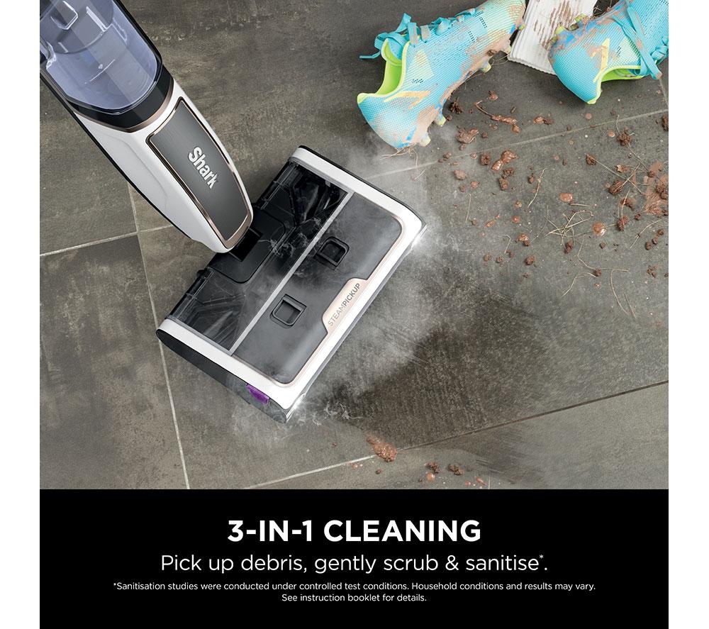 SHARK SteamPickup SD200UK 3-in-1 Steam Mop - White image number 2 of 10