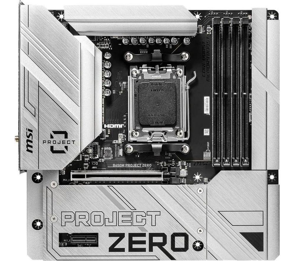 MSI B650M Project Zero AM5 Motherboard