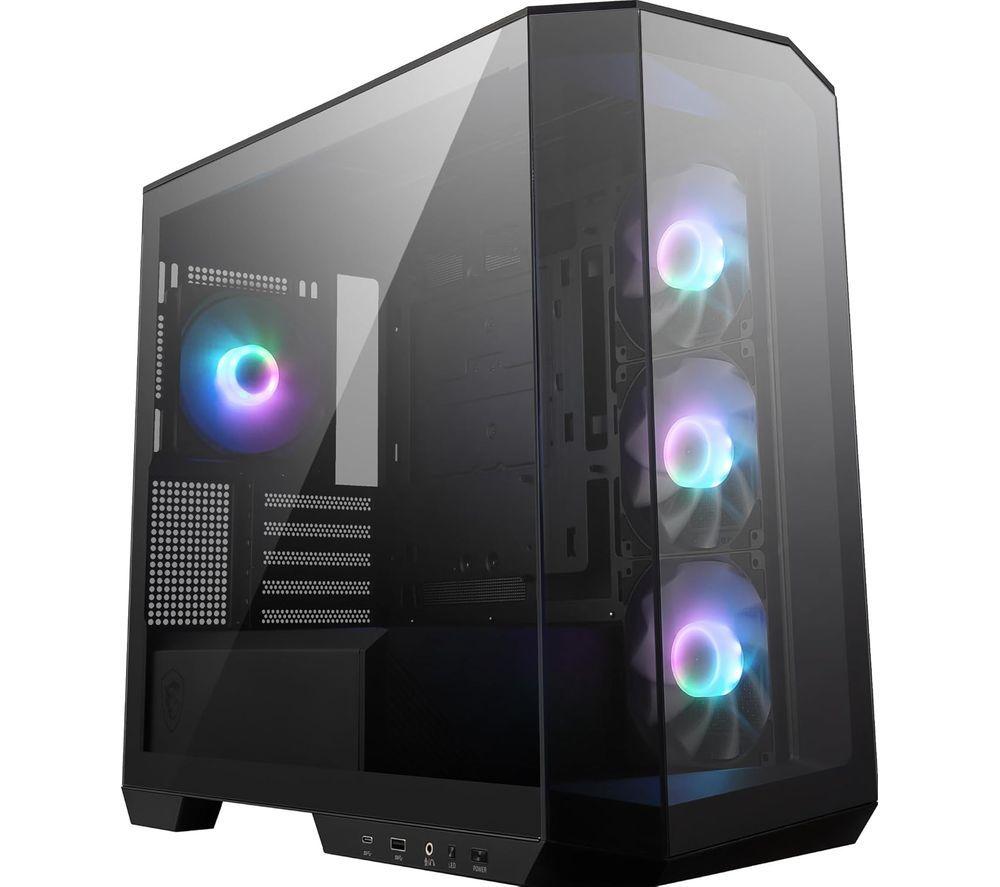 MSI MAG PANO M100R PZ MicroATX Mid-Tower PC Case - Black