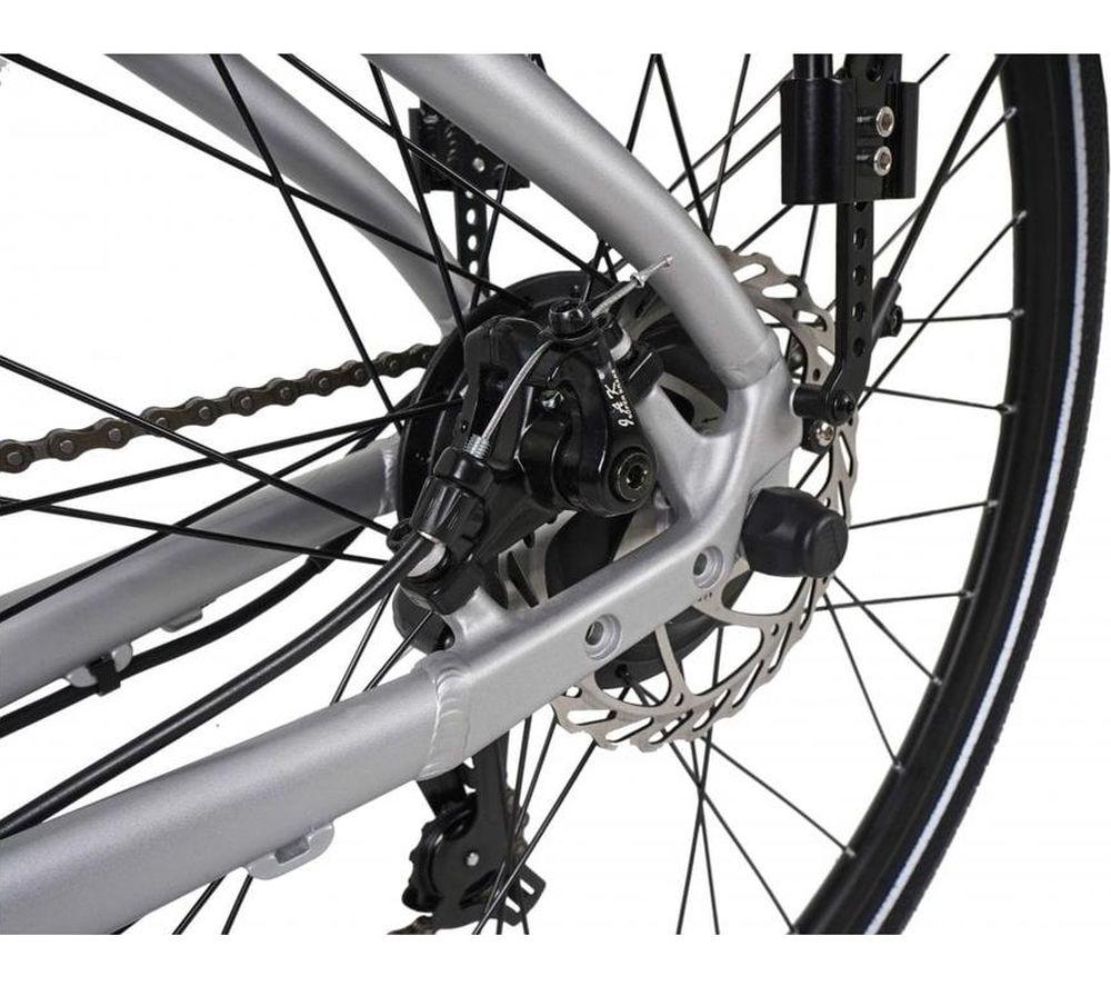 FALCON Horizon Low Step Electric Hybrid Bike - Black & White image number 6 of 11