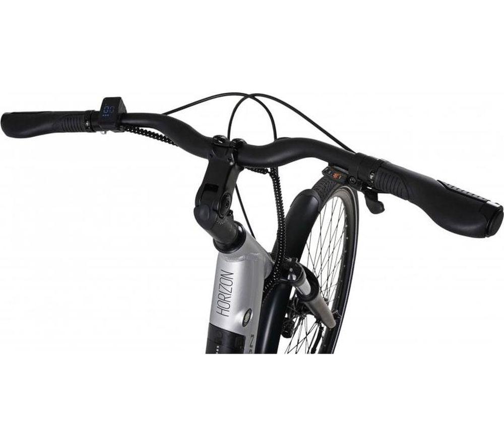 FALCON Horizon Low Step Electric Hybrid Bike - Black & White image number 11 of 11