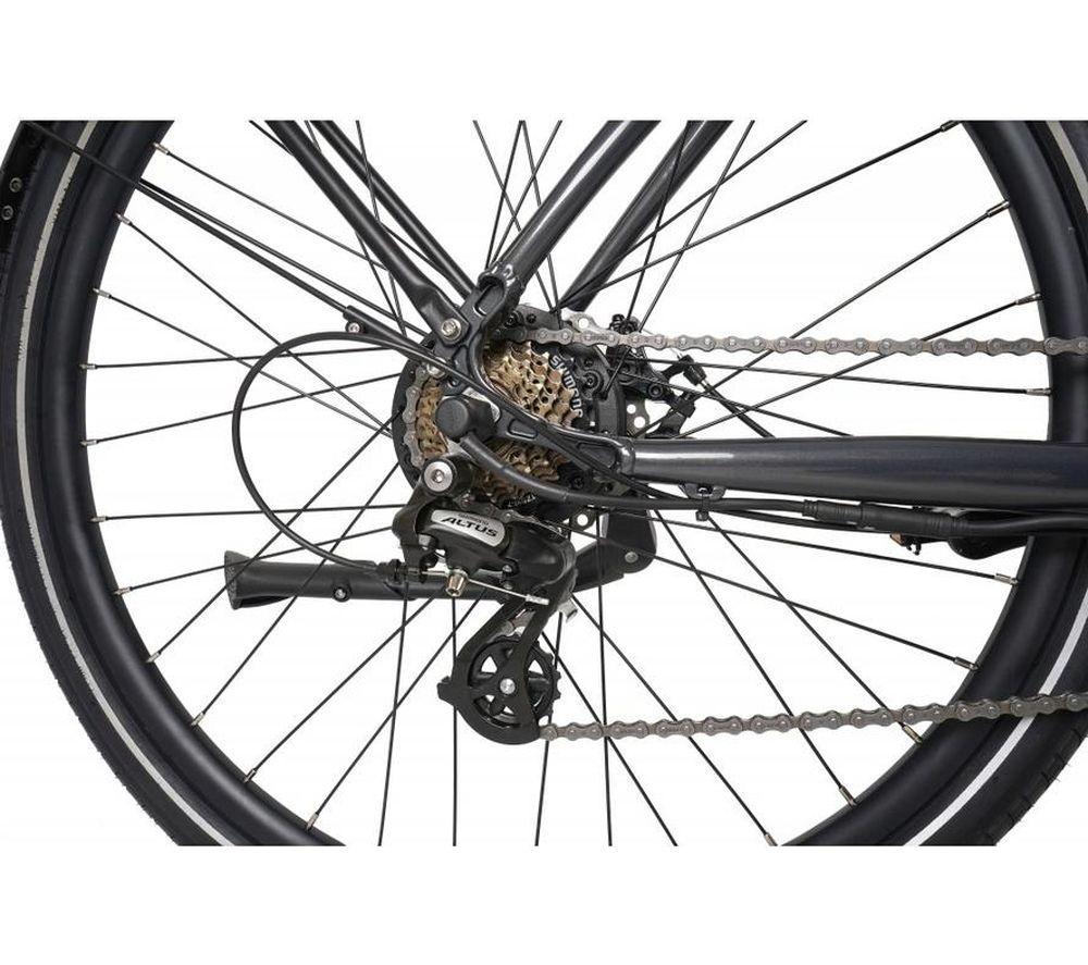 DAWES Scenic Low Step Medium Electric Bike - Black image number 6 of 8