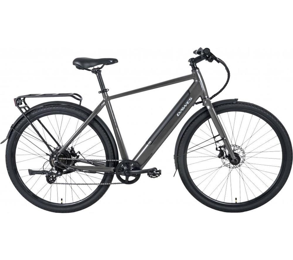 Dawes Scenic Crossbar Large Electric Bike - Black, Black