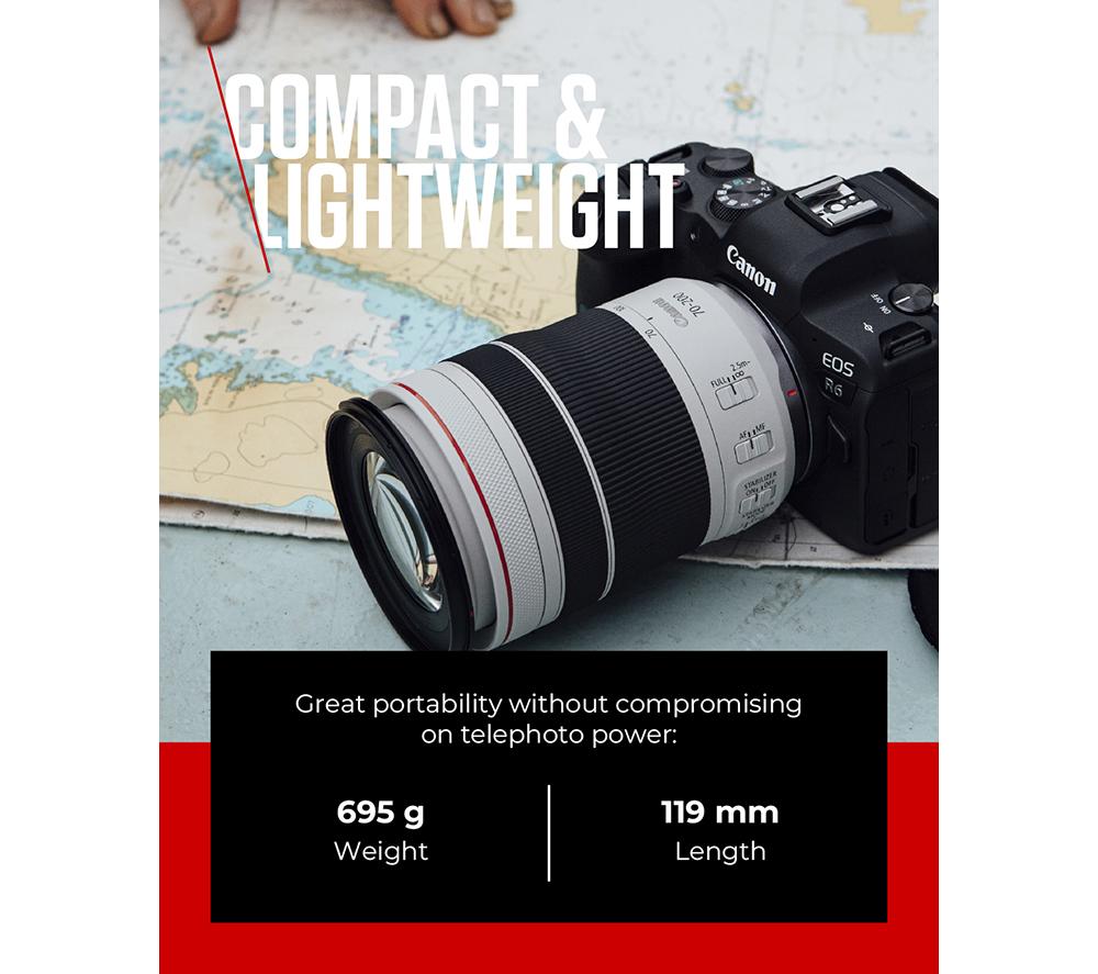 CANON RF 70-200 mm f/4L IS USM Telephoto Zoom Lens image number 5 of 10