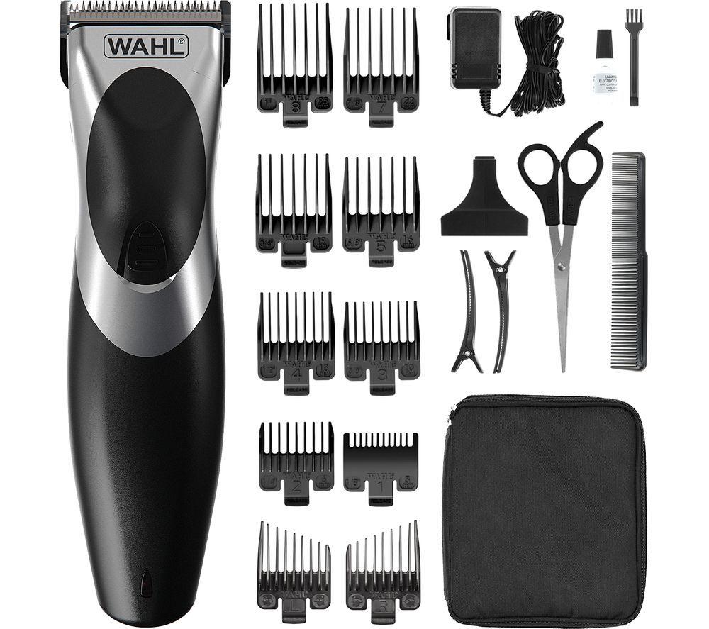 WAHL Clip 'N Rinse Cordless Hair Clipper Kit- Black