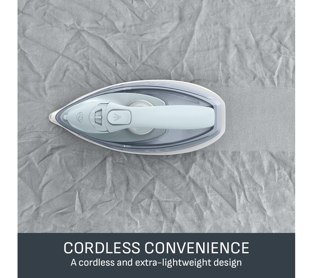 TEFAL Freemove Power FV6642G0 Cordless Steam Iron - Light Blue image number 5 of 10