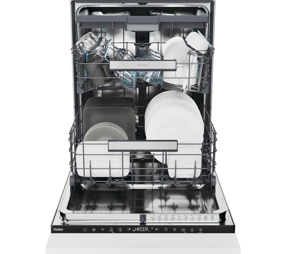 HAIER XS 4B4S3FSB-80 Full-size Fully Integrated WiFi-enabled Dishwasher image number 16 of 18