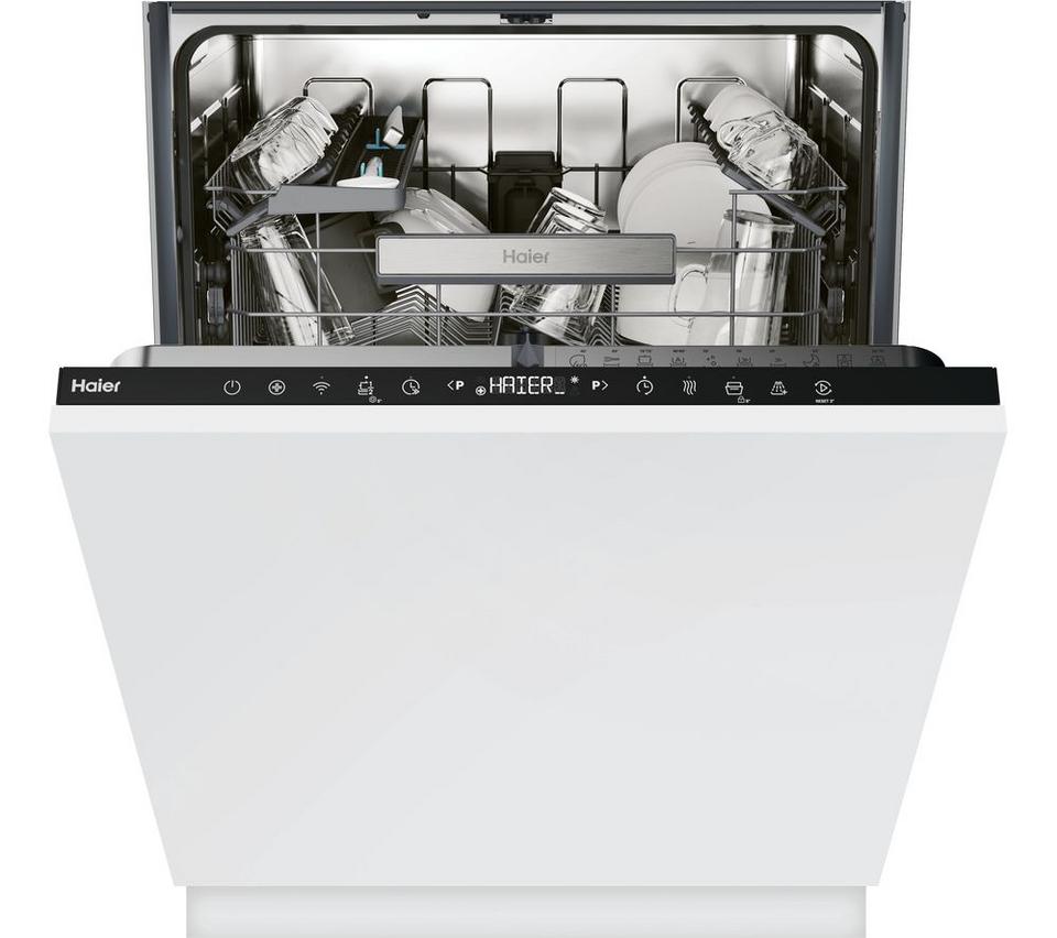 HAIER XI 4C4S0SB-80 Full-size Fully Integrated WiFi-enabled Dishwasher