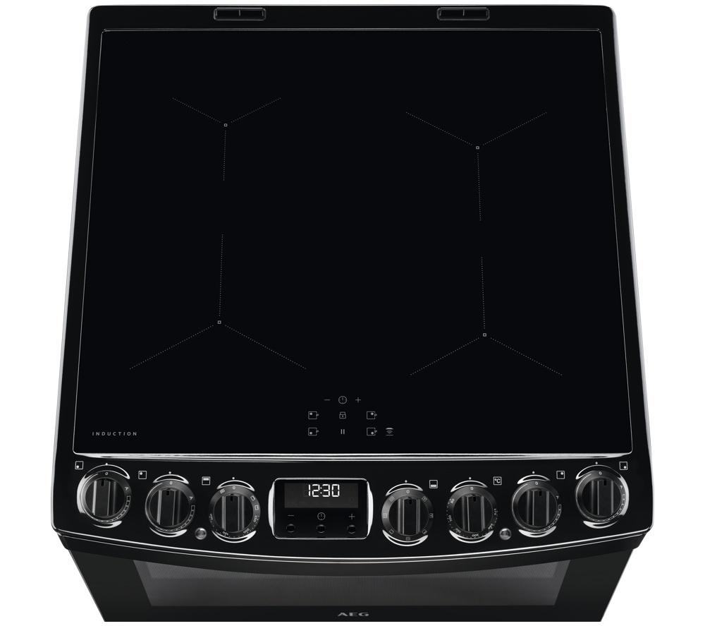 AEG 6000 SteamBake CIB6743ACB 60 cm Electric Induction Cooker - Black image number 2 of 6