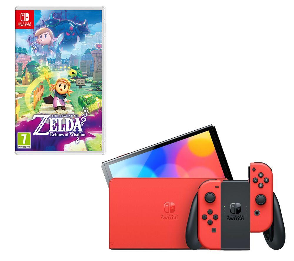 Buy NINTENDO Switch OLED Mario Red Edition & The Legend of Zelda