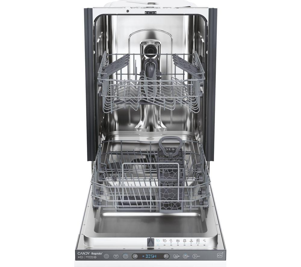Buy CANDY CI0C7SB0FA 80 Slimline Fully Integrated WiFi enabled Dishwasher Currys