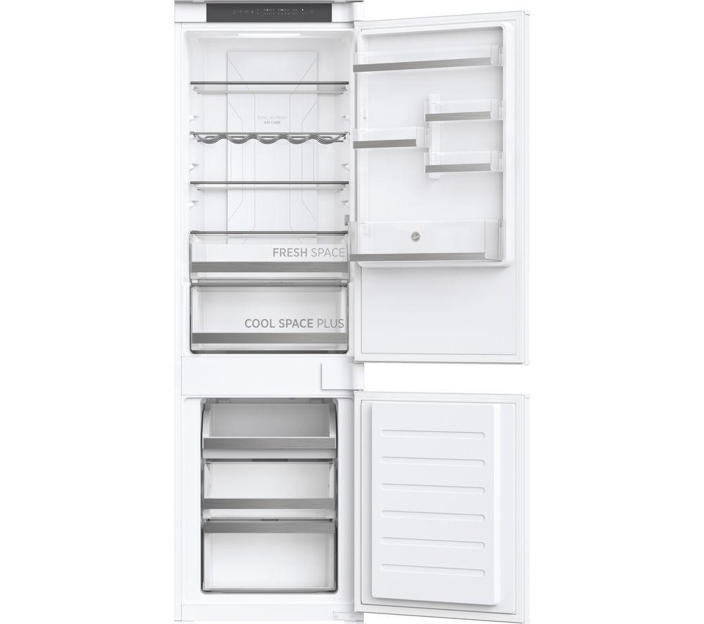 HOOVER HOBT5518DWK-1 Integrated Smart 70/30 Fridge Freezer – Sliding Hinge