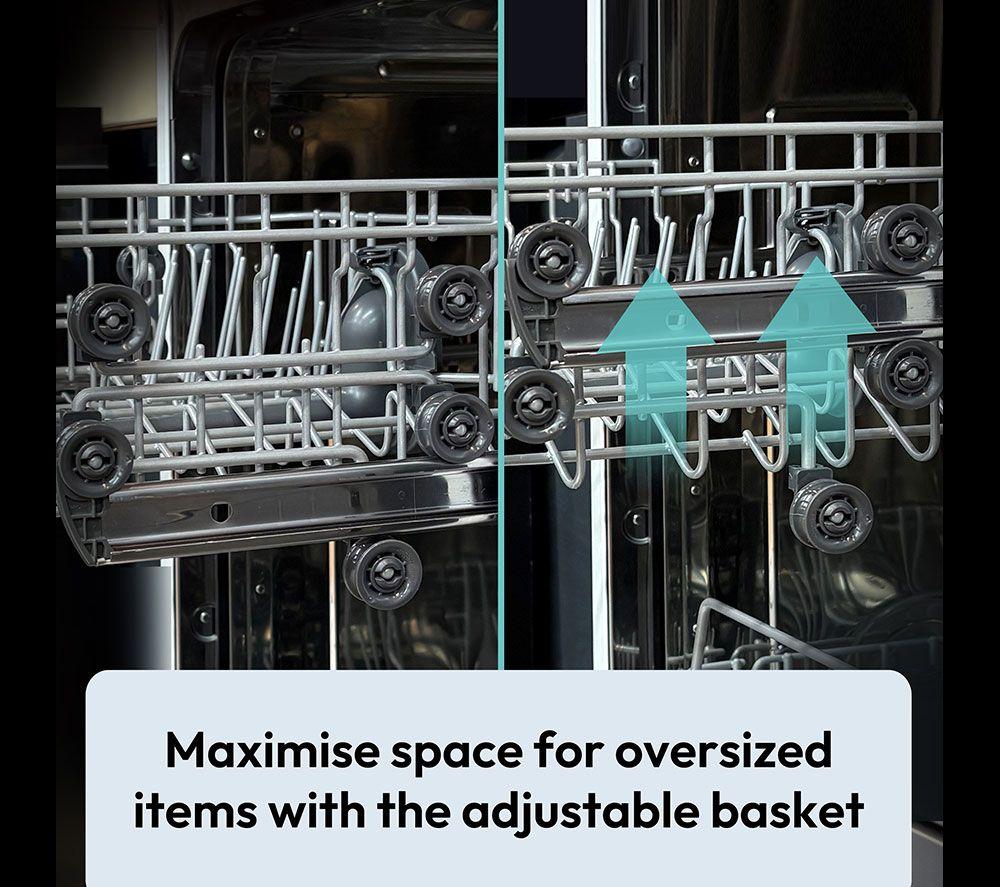 CANDY CI 4C7L0W-80 Full-size Fully Integrated Dishwasher image number 13 of 14