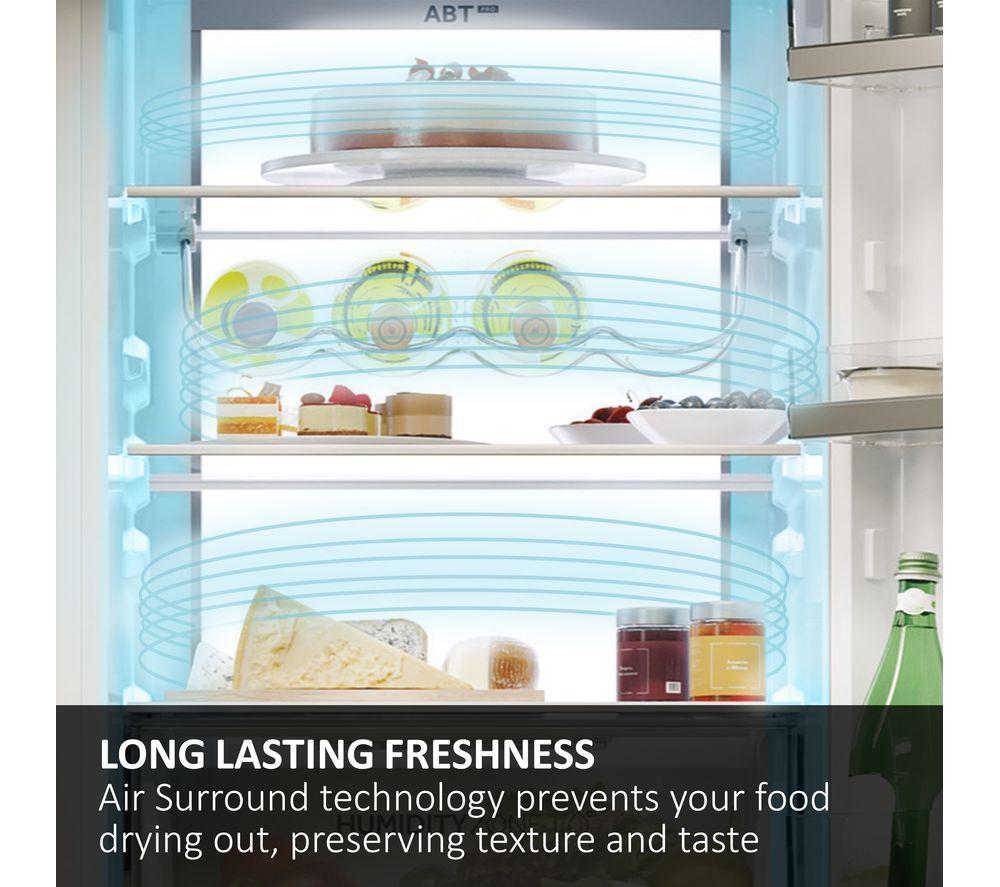 HAIER HBW7518CTK Integrated Smart 70/30 Fridge Freezer - Sliding Hinge image number 4 of 19