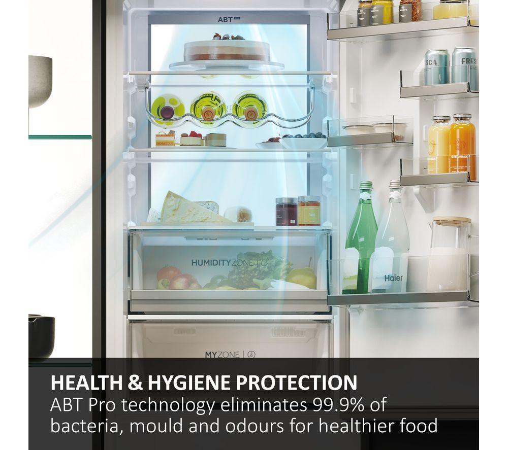 HAIER HBW7518CTK Integrated Smart 70/30 Fridge Freezer - Sliding Hinge image number 5 of 19