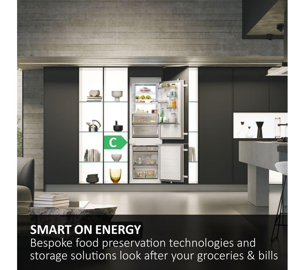 HAIER HBW7518CTK Integrated Smart 70/30 Fridge Freezer - Sliding Hinge image number 6 of 19