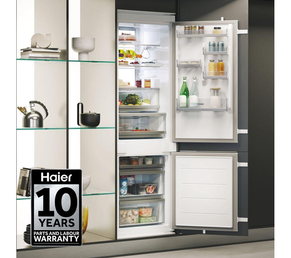 HAIER HBW7518CTK Integrated Smart 70/30 Fridge Freezer - Sliding Hinge image number 13 of 19