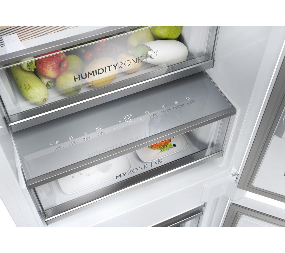 HAIER HBW7518CTK Integrated Smart 70/30 Fridge Freezer - Sliding Hinge image number 16 of 19