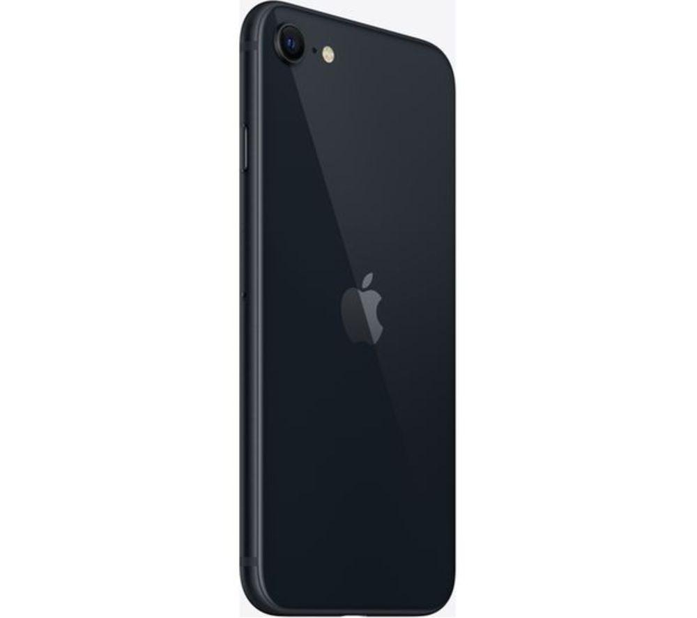 APPLE APPLE Refurbished iPhone SE3 (2022) - 64 GB, Midnight (Excellent Condition) image number 3 of 12