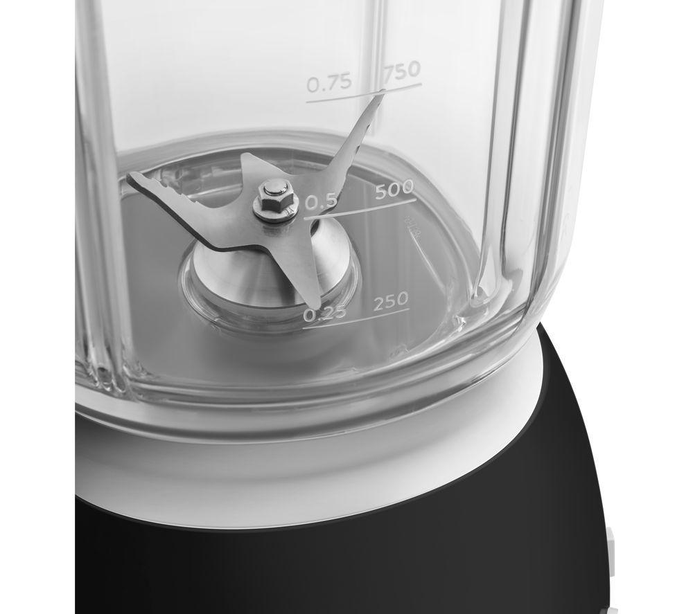 SMEG 50's Retro Style BLF03BLUK Blender - Black image number 4 of 4