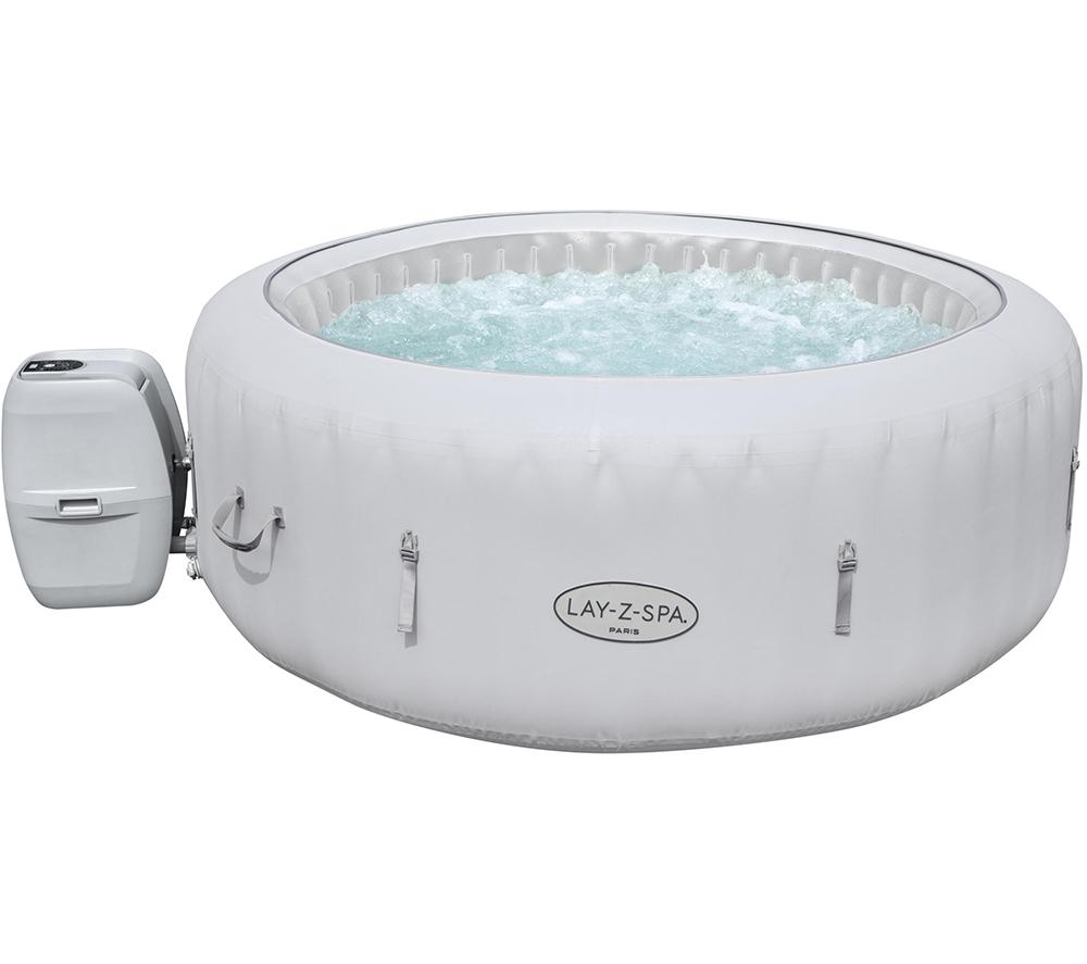 LAY-Z-SPA Paris AirJet Inflatable Hot Tub - Grey