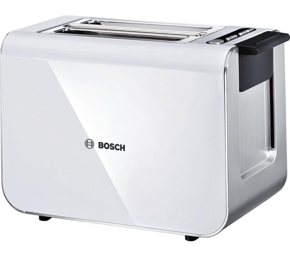 BOSCH Styline TAT8611GB 2-Slice Toaster   White