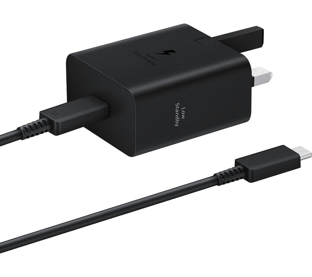 SAMSUNG 45w USB-C Fast Charger & USB-C Cable image number 4 of 9
