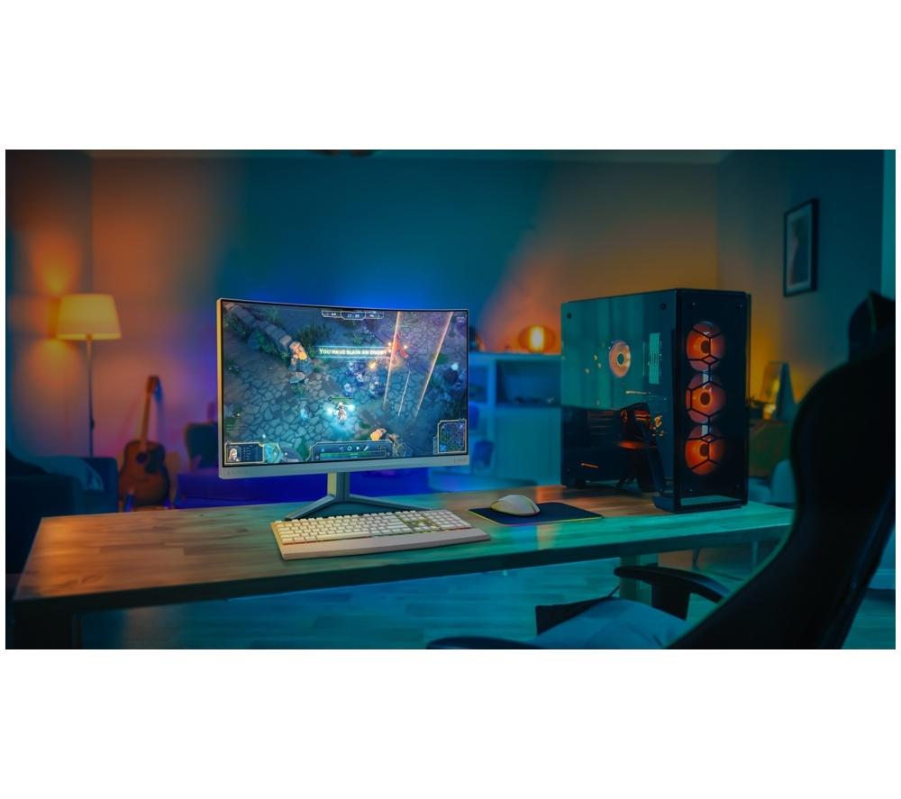 PHILIPS Evnia 27M2C5501/00 Quad HD 27" Curved VA LCD Gaming Monitor - White image number 7 of 9