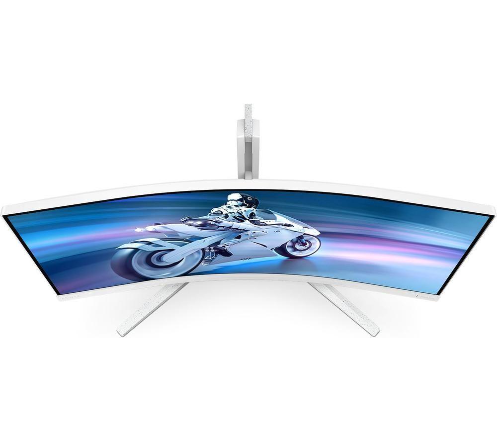 PHILIPS Evnia 34M2C5501/00 Wide Quad HD 34" Curved VA LCD Gaming Monitor - Grey & White image number 4 of 8