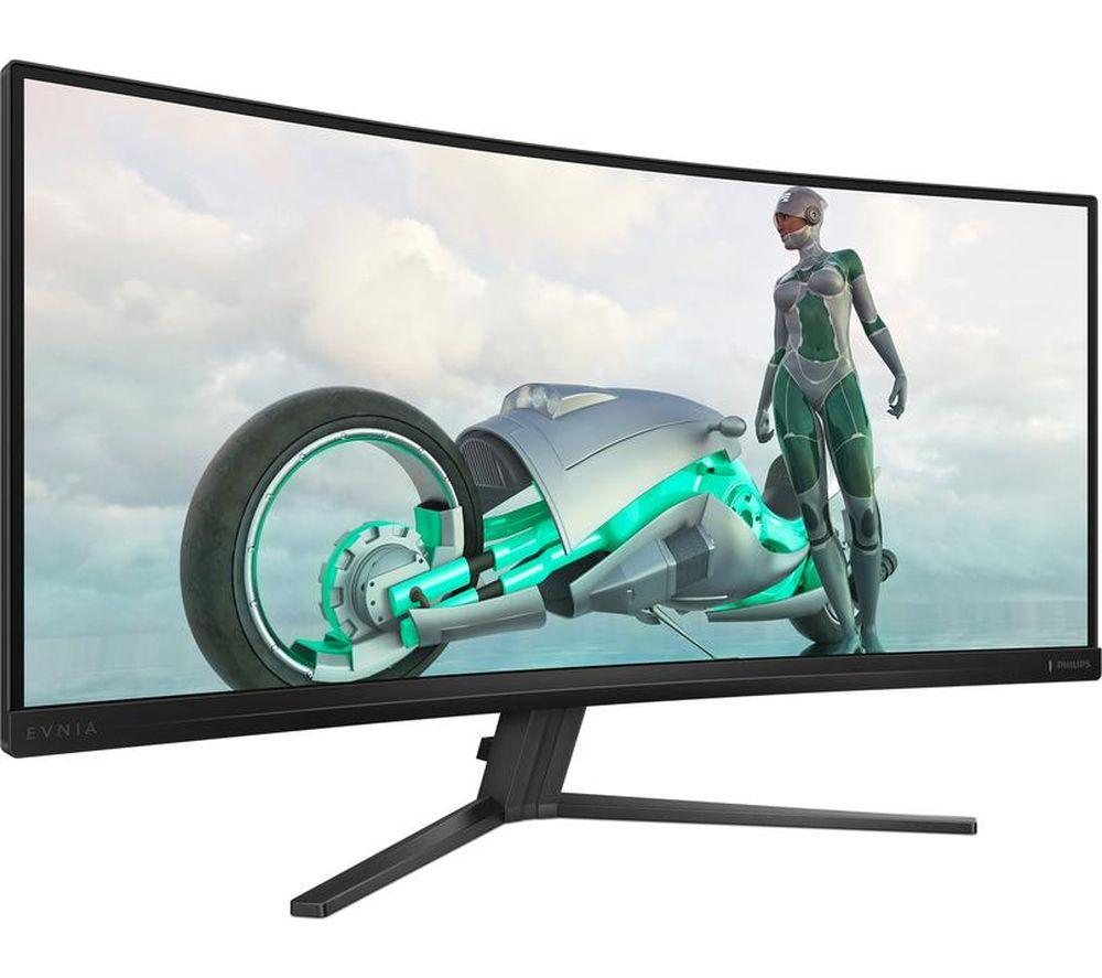 PHILIPS Evnia 34M2C3500L/00 Wide Quad HD 34" Curved VA LCD Gaming Monitor - Charcoal image number 7 of 9