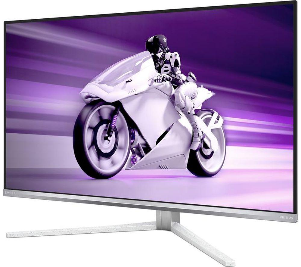 PHILIPS Evnia 8000 32M2N8900 4K Ultra HD 32" QD-OLED Gaming Monitor - White image number 3 of 8