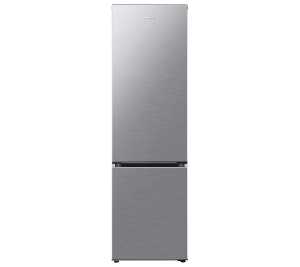 SAMSUNG Bespoke SpaceMax RB38C7AGWS9/EU Smart 70/30 Fridge Freezer - Refined Inox