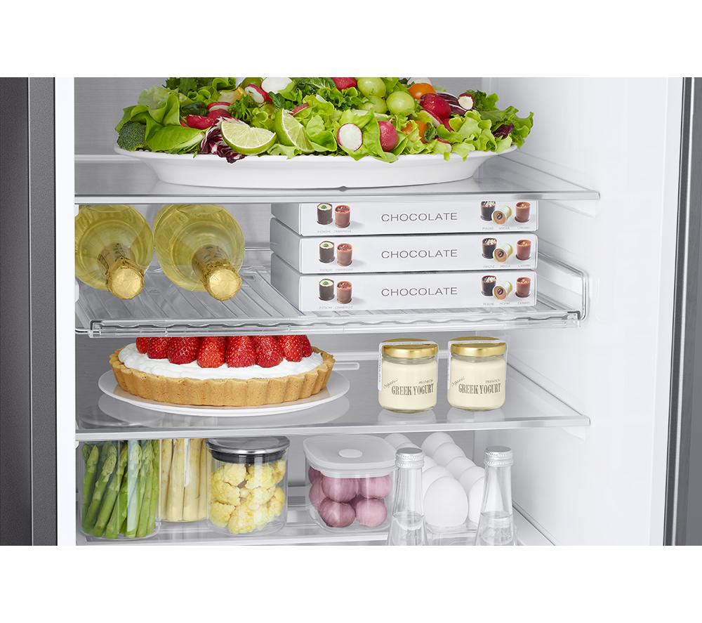 SAMSUNG Bespoke SpaceMax RB38C7AGWS9/EU Smart 70/30 Fridge Freezer - Refined Inox image number 3 of 10