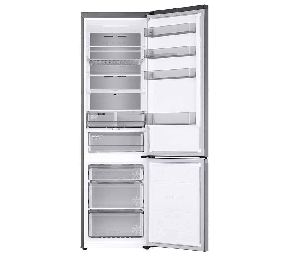 SAMSUNG Bespoke SpaceMax RB38C7AGWS9/EU Smart 70/30 Fridge Freezer - Refined Inox image number 10 of 10