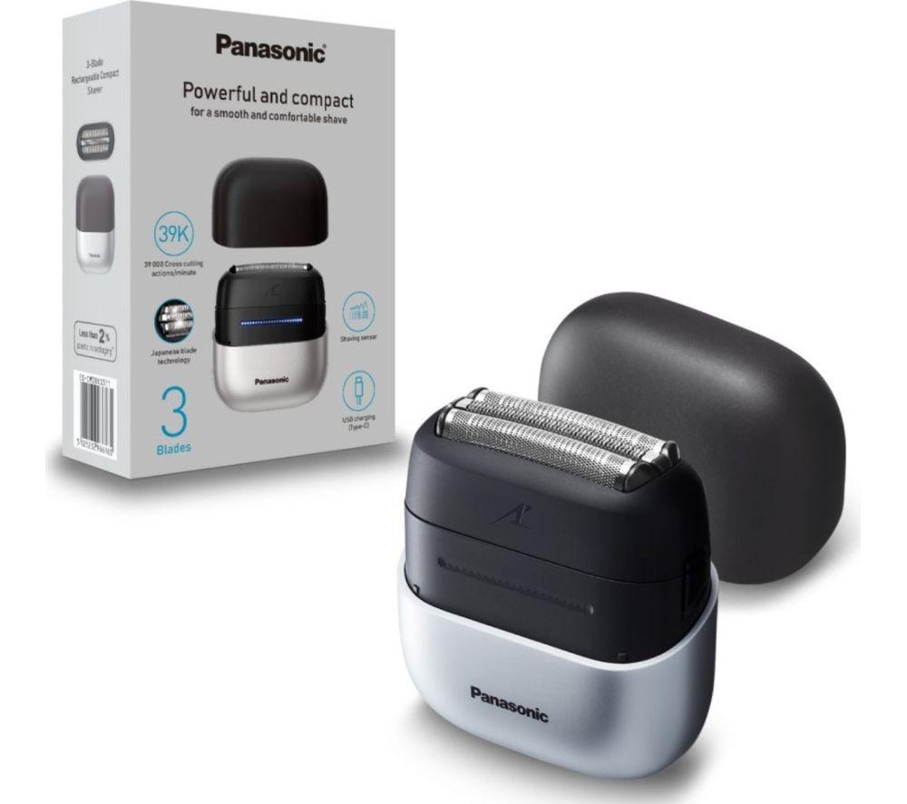 PANASONIC ES-CM3BKS511 Wet & Dry Foil Shaver - Black image number 2 of 8