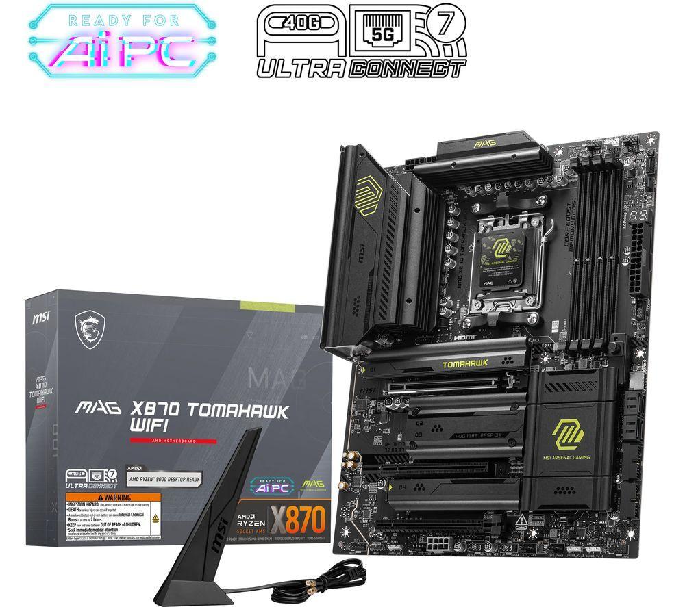 MSI MAG X870 TOMAHAWK WIFI AM5 Motherboard image number 3 of 4