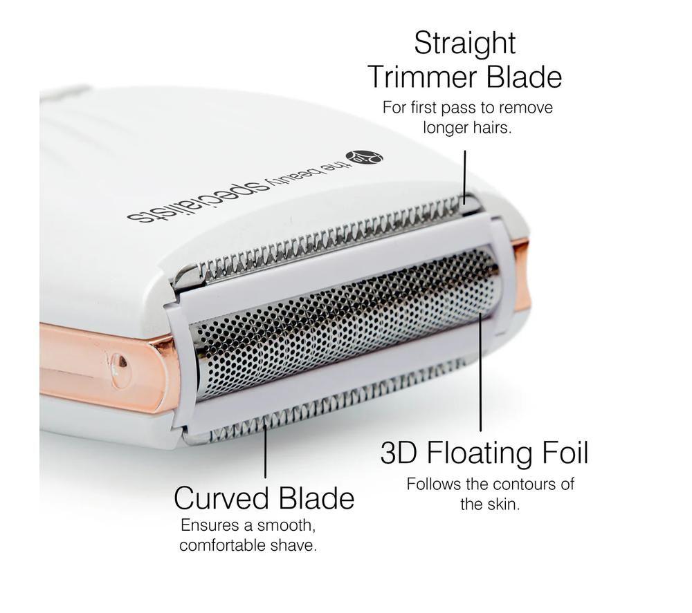 RIO Go Smooth Wet & Dry Foil Lady Shaver - White image number 4 of 6