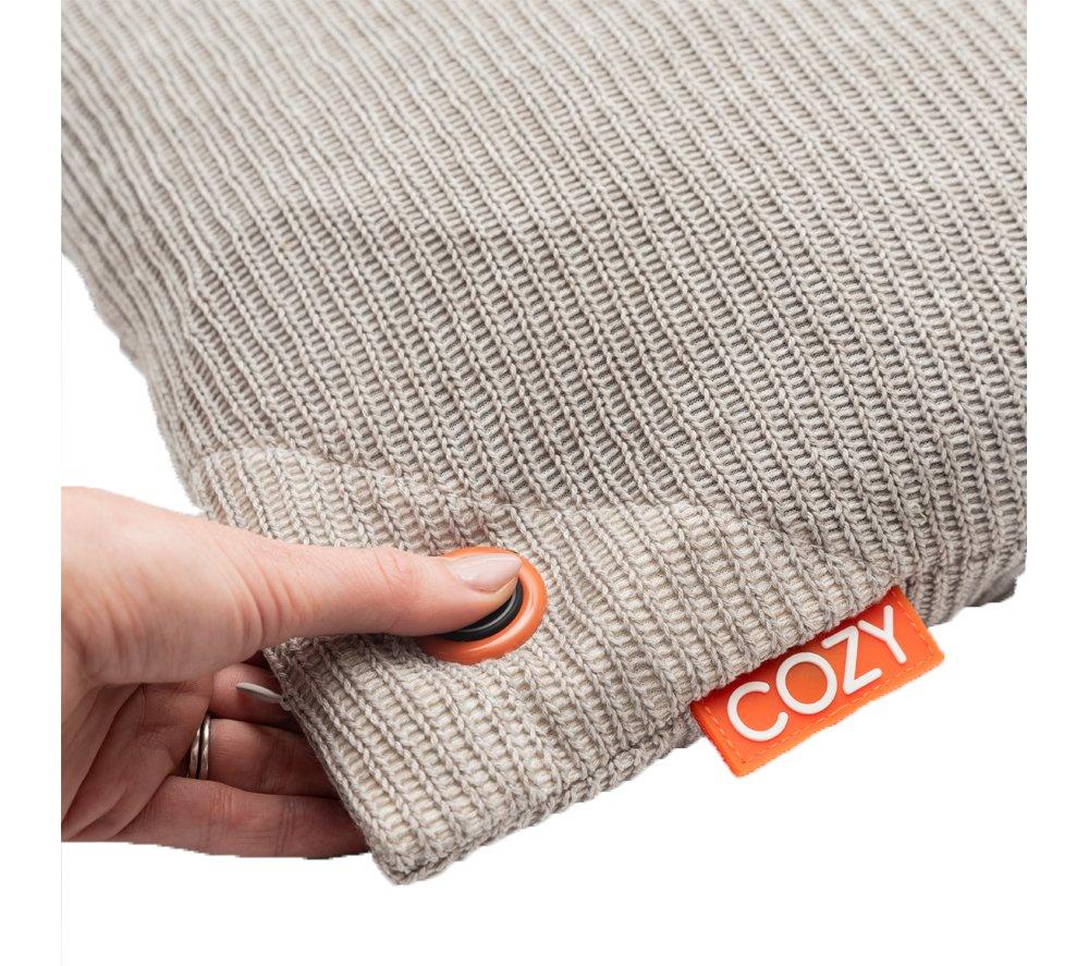 BODI-TEK Cozy Una Heated Cushion - Grey, 45 x 45cm image number 4 of 7