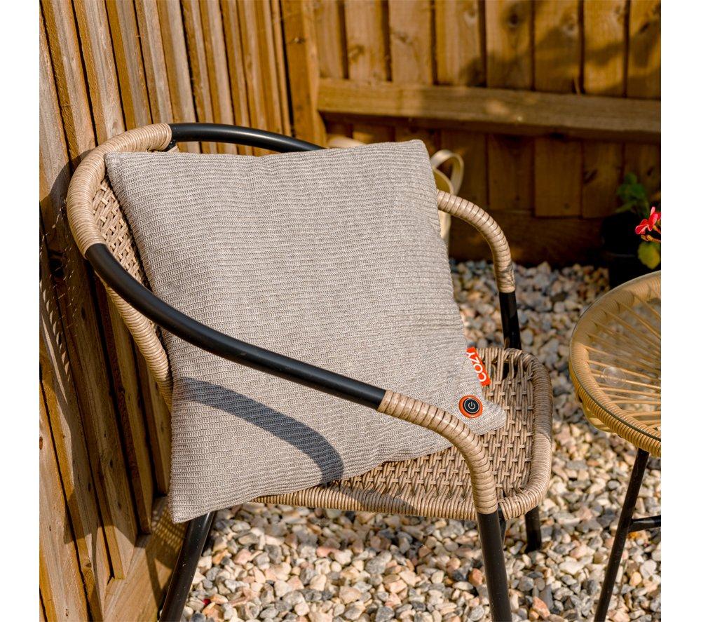 BODI-TEK Cozy Una Heated Cushion - Grey, 45 x 45cm image number 5 of 7
