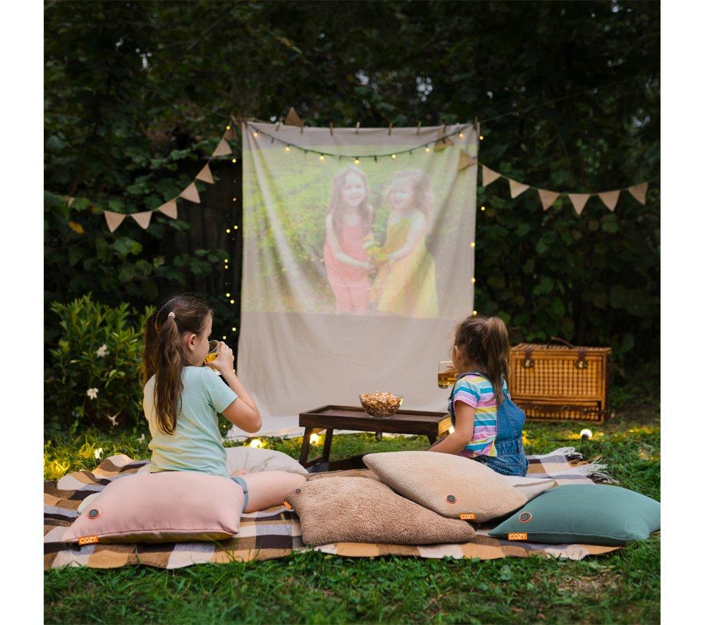 BODI-TEK Cozy Una Heated Cushion - Light Pink, 45 x 45cm image number 5 of 7