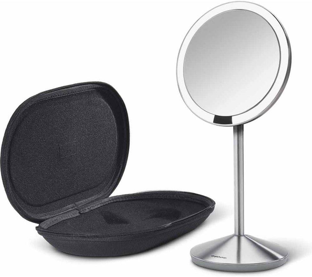 Buy SIMPLEHUMAN ST3004 LED Make-Up Mirror - Stainless Steel | Currys