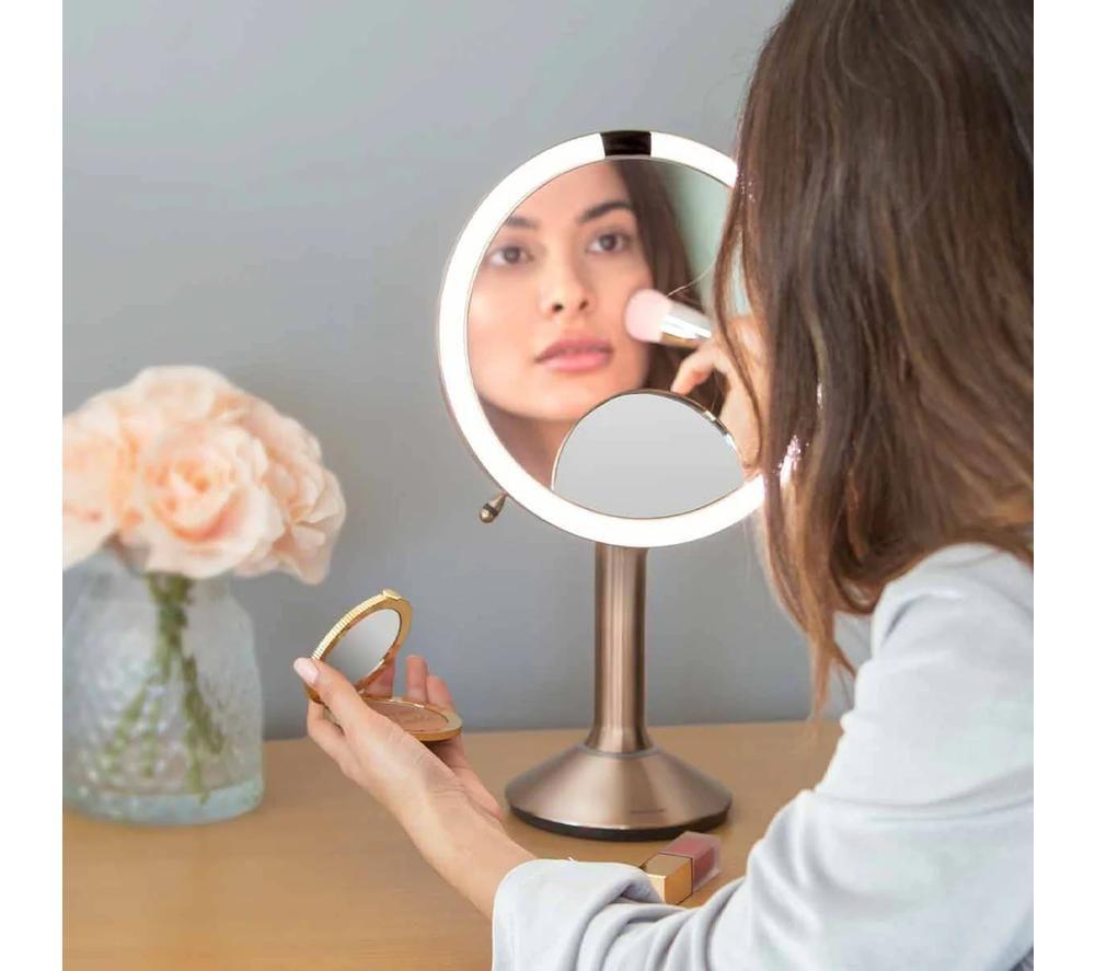 SIMPLEHUMAN ST3034 LED Make-Up Mirror - Rose Gold image number 5 of 6