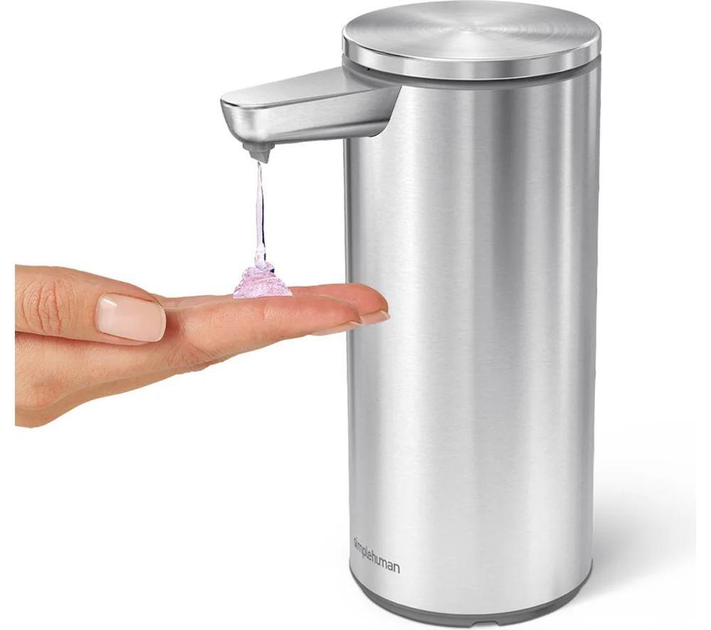 SIMPLEHUMAN Liquid Sensor Soap Dispenser - Silver image number 4 of 6