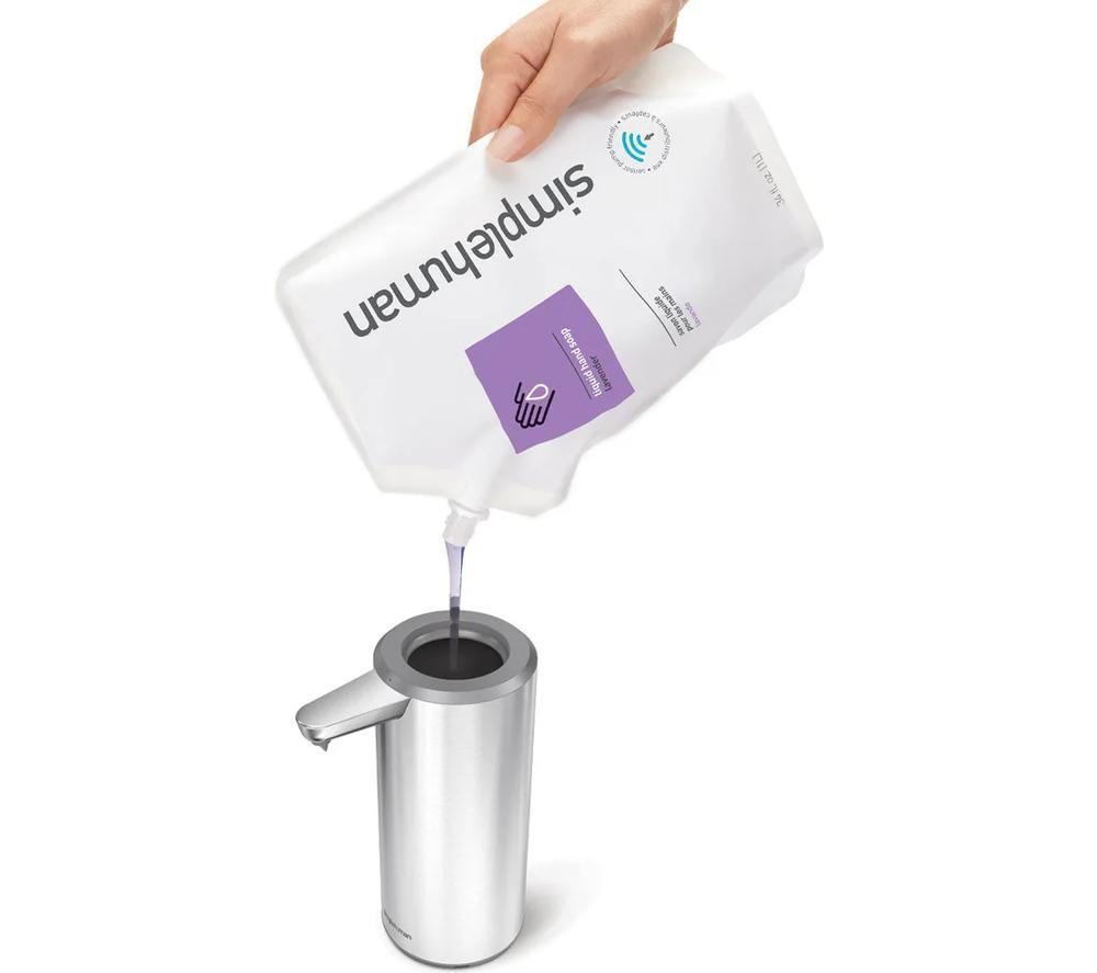 SIMPLEHUMAN Liquid Sensor Soap Dispenser - Silver image number 5 of 6