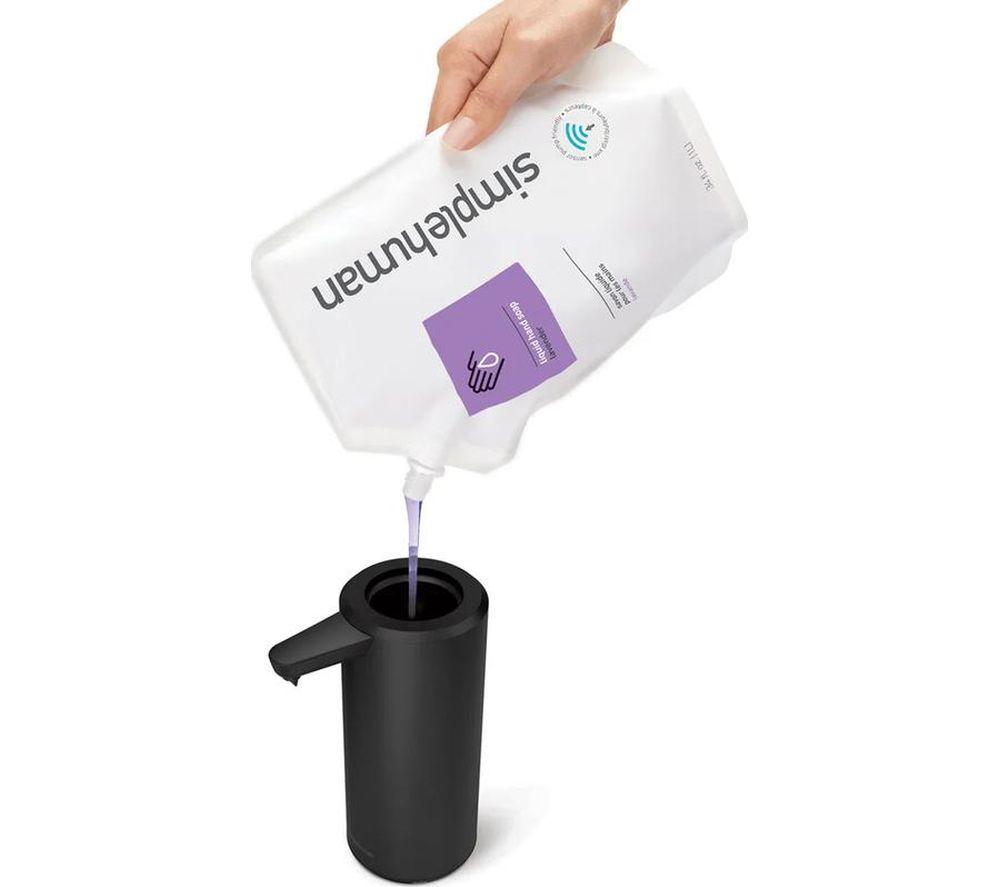 SIMPLEHUMAN Liquid Sensor Soap Dispenser - Matte Black image number 5 of 7