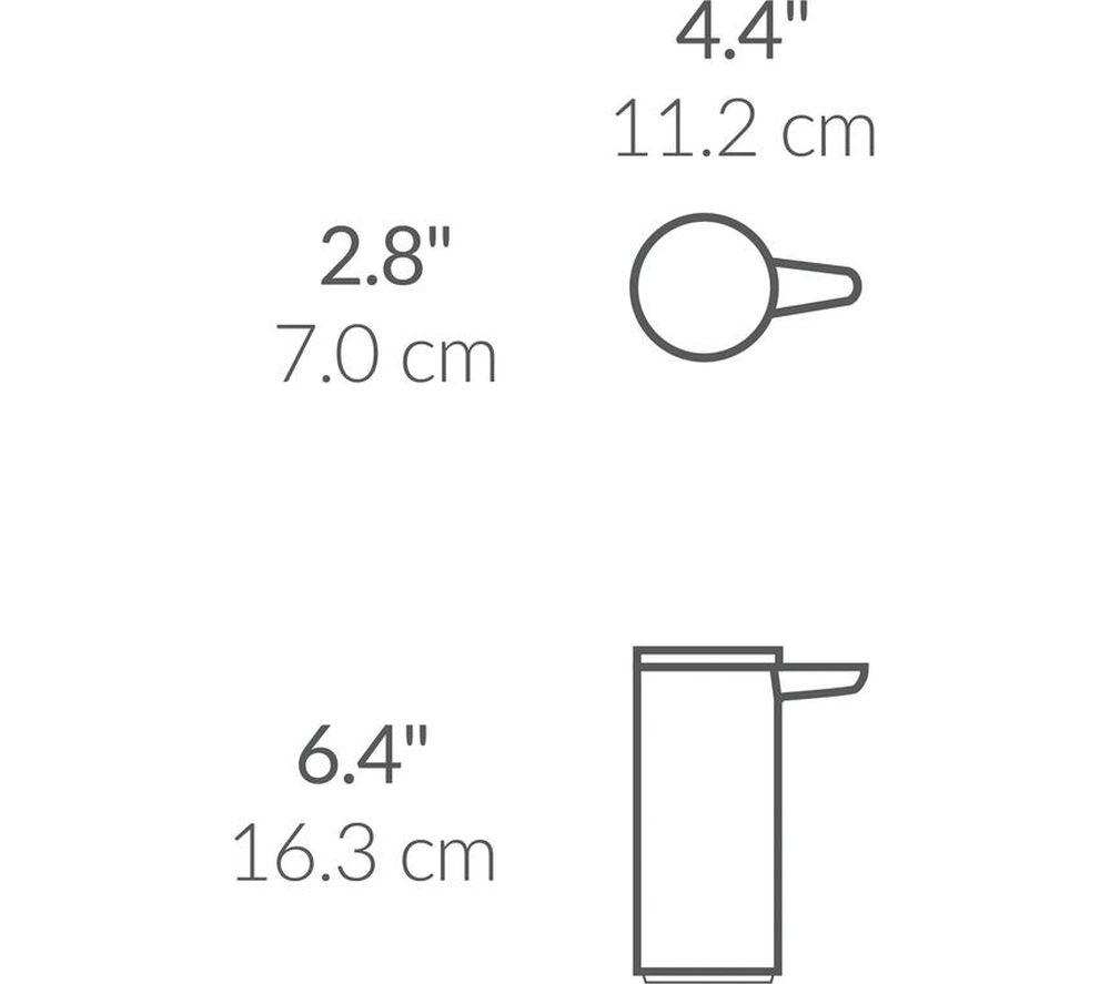SIMPLEHUMAN Liquid Sensor Soap Dispenser - White image number 2 of 7
