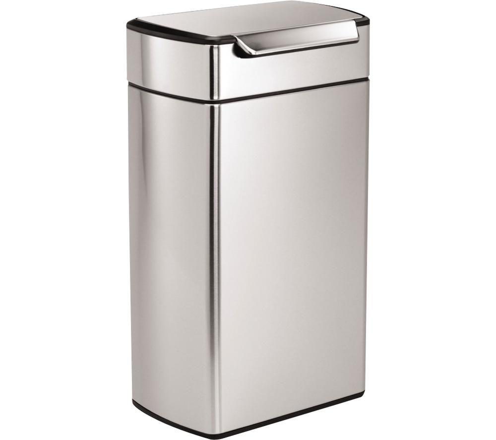 SIMPLEHUMAN CW2014 40-litre Rectangular Bin - Stainless Steel image number 3 of 4